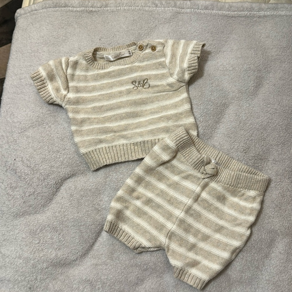 Sweater Cute set 0/3 month